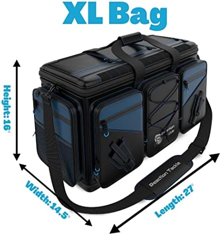 Чанта за риболовни принадлежности Reaction Tackle – Устойчиви на солена Вода, Голяма чанта за принадлежности, водоустойчив