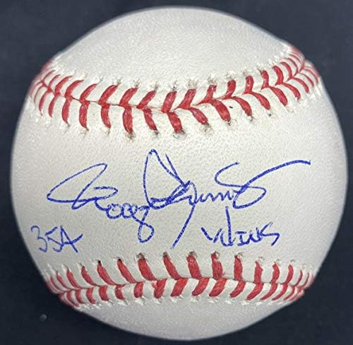 Роджър Клемънс 324 Победа В Бейзбола С Автограф от JSA - Бейзболни топки С автографи