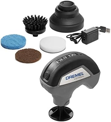 Инструмент за почистване на Dremel PC10-01 Versa - Четка за фугиране на шевове - Скраб за душ в банята - Препарат