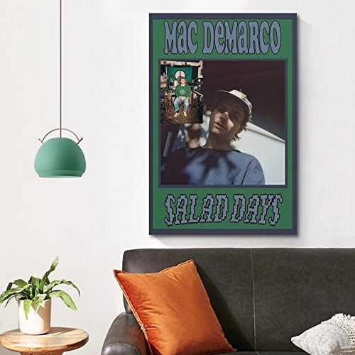 BAOBAOSHU Mac Demarco Маруля дни Корица на албума Poster_waifu2x_2x_2n_jpg Плакат Декоративна Живопис на Платно Стената