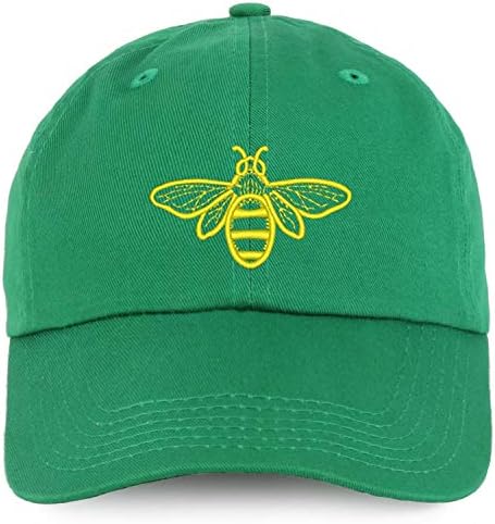Модерна бейзболна шапка от Неструктурированного Памук с бродерия Youth Bee Магазин за дрехи Youth Bee