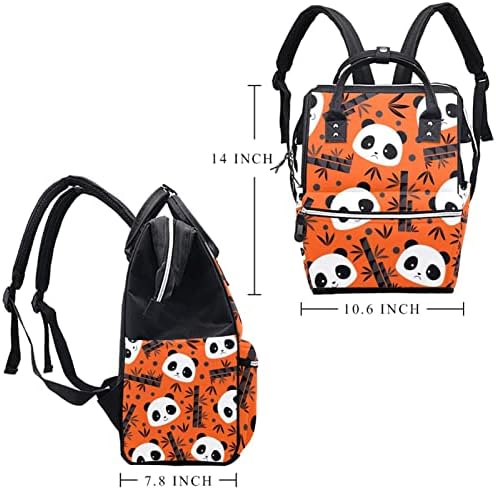 Чанта за Памперси Leaf Panda, Раница с Торби за промяна подложка за Малки Момичета, Чанта за Майките, За Момчета
