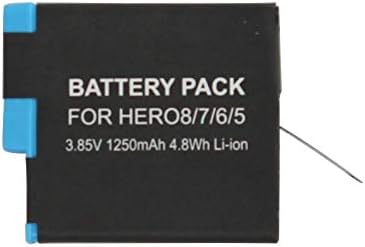 Замяна на батерията AHDBT-801 за камери GoPro HD Hero 5 Silver - Съвместима с напълно декодированной батерия SPJB1B