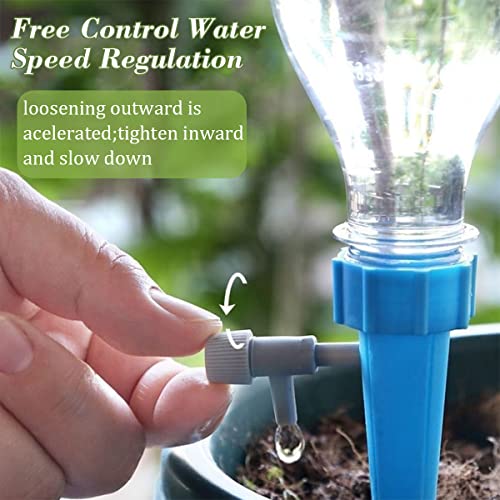 12 БР. Автоматични Пипети за Напояване с Бавно Освобождаване на Устройство за Самополива Шипове за Летни растения