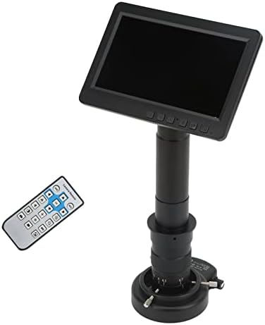7‑инчов LCD Дигитален USB Микроскоп LCD Видеомикроскоп 300X C Обектив 26MP HD Сензор с 7-Кратно Увеличение на AC100-240V, за