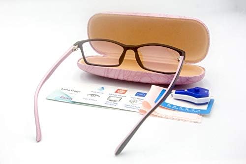 Дамски слънчеви Очила с Защита от синя Светлина, Блокиране на Напрежението на Очите от Заслепяване с Калъф-Тестер, Слот