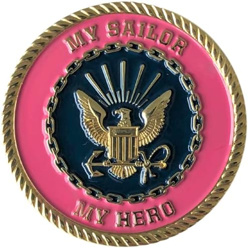 Монета на Повикване на ВМС на САЩ USN Honored & Proud Navy Mom Challenge