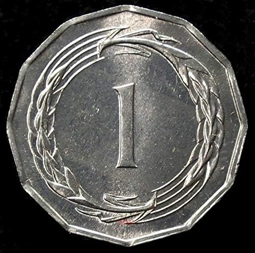 Кипър монета от 1 милион долара през 1963 г., Многоугольная Алуминиева Монета UNC