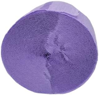 Лилаво-виолетови панделки от гофрирана хартия (френска виолетов 3 ролка)