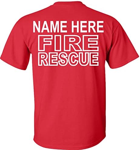 Персонализирана Фланелка за пожарникари-Спасители на поръчка