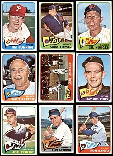 Бейзболен комплект Topps 1965 година на издаване - Premier (Бейзболен комплект) NM/MT