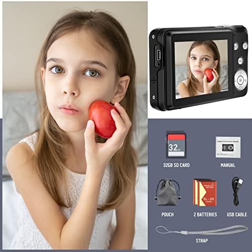 Цифров фотоапарат, Детска помещение за тийнейджъри, момичета и Момчета, 48-Мегапикселова Цифрова камера, 2.7 K