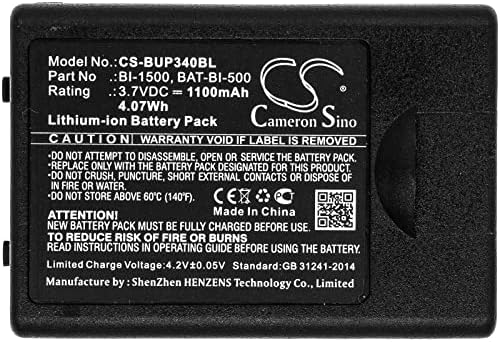 Батерия Cameron Sino за Bluebird EG-340 P/N: BAT-BI-500, BI-1500 литиево-йонна батерия с капацитет 1100 mah/4,07 Wh