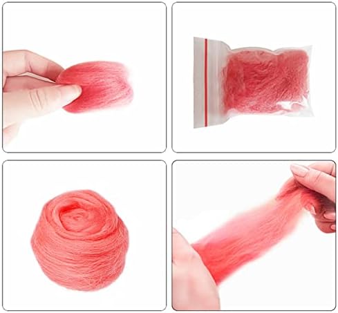 Прежди TVLAR 86 цвята 5 g/10 г/20 г/50 г/100 г Филцови тъкани от вълна, влакна За тепане, Пухкава играчка за