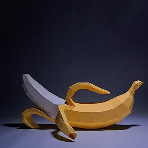 WLL-DP 2 Банан Моделиране Книжен Модел Оригами Пъзел Хартиена Скулптура направи си САМ Украса За Дома Украса Подпори