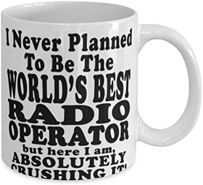 Кафеена чаша радио-оператор любител на 11 или 15 грама - никога не Съм планирала да Стане най-добрият в света