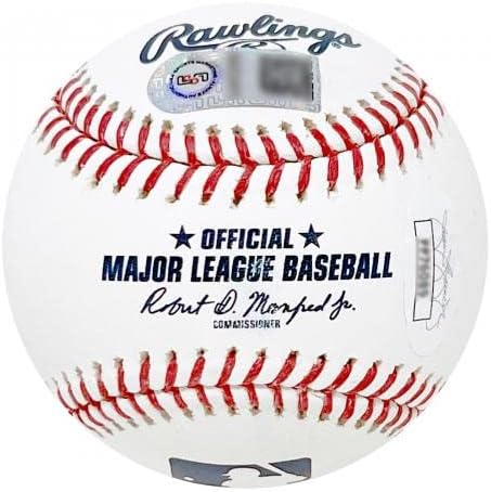 Хулио Родригез Сиатъл Маринърс Подписа Официалното ИМЕ на MLB Бейзбол JSA - Бейзболни топки с автографи