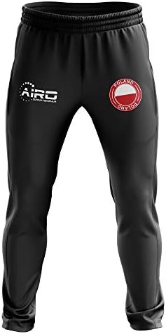 Спортни спортни панталони Airosportswear Poland Concept за футбол (черни)
