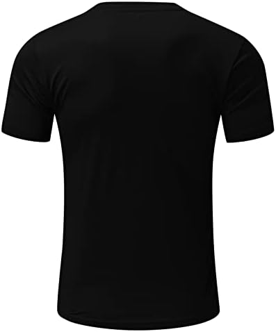 Патриотични Ризи за Мъже, Ежедневни Тениски на 4 юли с Къс Ръкав, Модни Летни Тениски Свободно Намаляване с кръгло