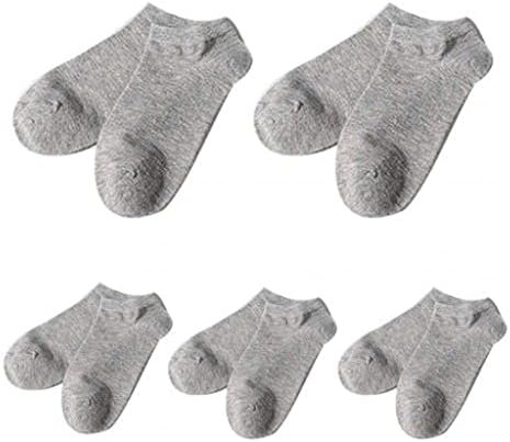 N/A 10 Чифта мъжки памучни диша спортни чорапи големи размери, чорапи-тръбички, Мъжки чорапи-лодки, невидими чорапи (Цвят: A,