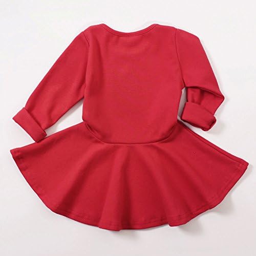 Детски дрехи За малки Момичета с Розови Волани и Дълги Ръкави От Памук