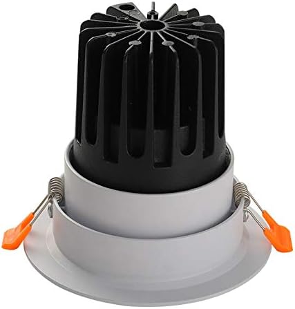 OKLUCK Ултратънък COB led-Вградени лампа с ъгъл на лъча 24 градуса CRI90, Цветен led-Вградени Прожектор, Бяла