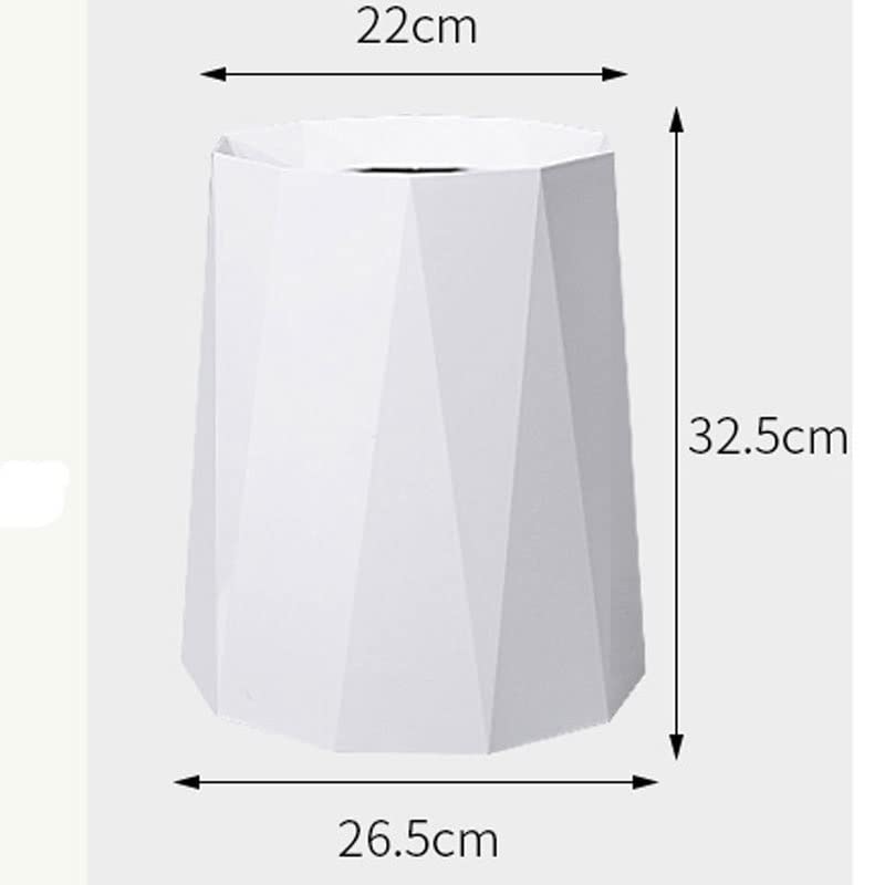 MFCHY Вграден Просто кофа за Боклук, за да Спални, Хол, Творческа Многофункционално кофа за Боклук Без капачки (Цвят: