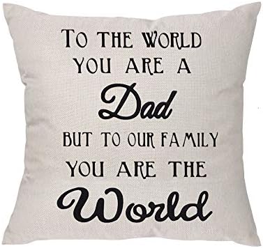 за Света Ти си Баща, Но за Нашето Семейство, Ти си Световен Ден на баща си Калъфки за възглавници Калъфка за татко (Dad)