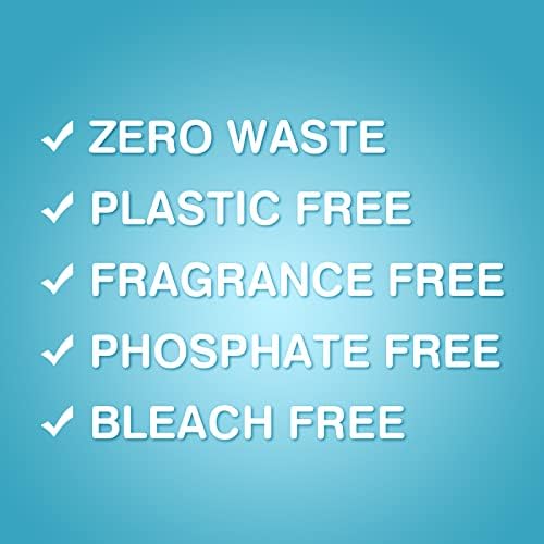Екологично Чисти прахове сапун YEALIR - 120 сваляния - Не пластмасови биоразградими естествени перални прахове за пране на дрехи