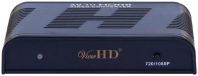 ViewHD Универсална мультисистемная система PAL |NTSC, с три входа: RCA Композитен AV| S-video R/L Аудио|HDMI един HDMI