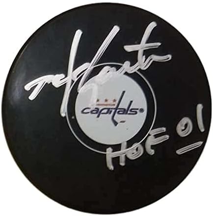 Миене на Майк Гартнър с автограф /с автограф на Вашингтон Кепитълс HOF 01 JSA 19062 - за Миене на НХЛ с автограф