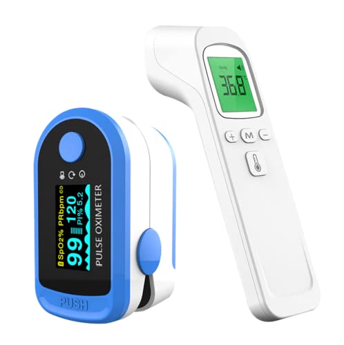 Инфрачервен Дигитален Термометър Безконтактен Термометър Термометър за детска треска, Bluetooth-Съвместим Монитор на сърдечната