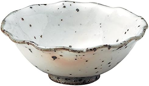Ямашита когэй (Yamashita kogei) Малка купа, 12,5 × 5 см, Бяла /Черна / червена