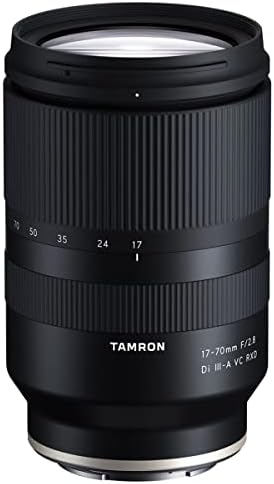 Обектив Tamron 17-70 мм f/2.8 Di III-A VC RXD за Fujifilm X, в комплект с комплект филтри 67 мм, калъф за обектив, средство