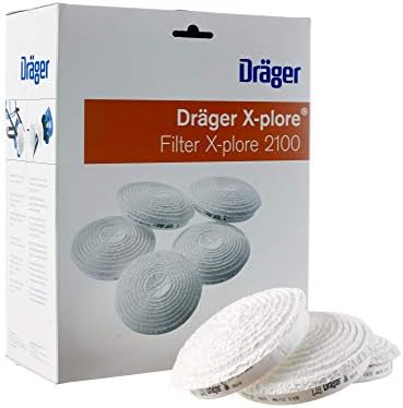 Сменяеми филтри Dräger X-plore 2100 P100, 20 опаковки, Одобрени от NIOSH