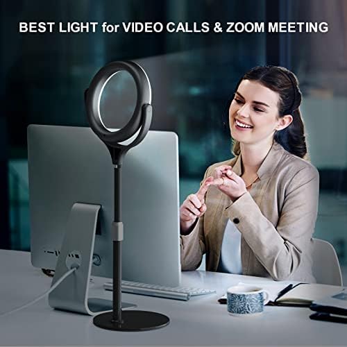 Околовръстен Подсветка Компютър за видео-конферентна връзка Zoom Meeting, Настолна Околовръстен Подсветка