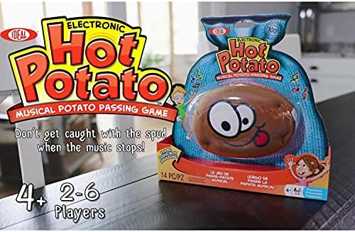 ALEX Toys Перфектния електронен мюзикъл Hot Диван за преминаване на детски партита, не се връзвайте с картофи, когато музиката