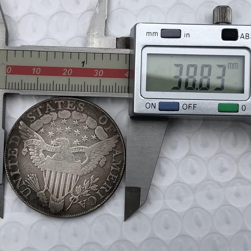 Старите американски монети 1804 година, Месинг със сребърно покритие, Монети Старинни Занаяти Чуждестранни Възпоменателни монети
