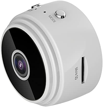 Мини Скрита Камера Шпионин, охранителна Камера 1080P HD, Камера за наблюдение Full HD Безжична С Магнитно Затваряне