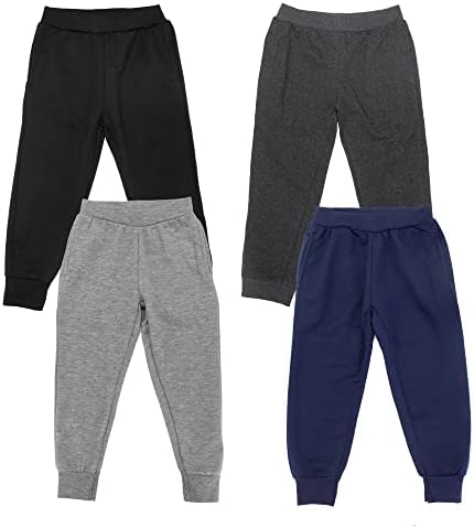 Спортни панталони Studio 3 за момчетата – 4 Комплекта Активни Флисовых панталони за джогинг