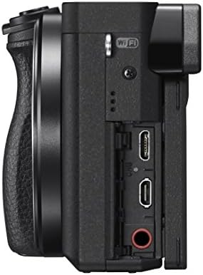 Беззеркальный цифров фотоапарат Sony Alpha a6300 с вариообектив, E PZ 16-50 мм F3.5-5.6 OSS Power (черен)