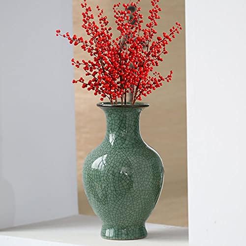 Китайското Керамично Изкуство на Ръчно изработени Старинни вази с Ледена глазура, по-Голямата Порцеланова
