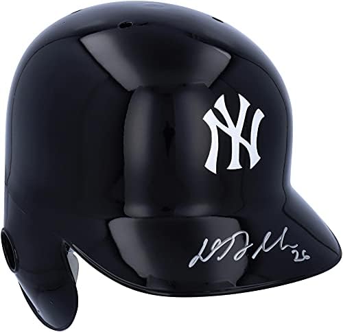 Точно копие на Бейзбол шлем DJ LeMahieu Ню Йорк Янкис с Автограф - Каски MLB с автограф