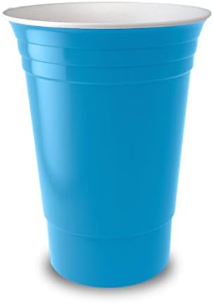 Пластмасови чаши за партита с двойна изолация Sili Wraps | Комплект 12 Чаши за еднократна употреба | Прибори