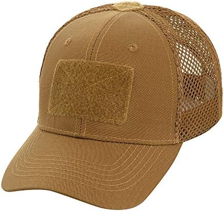 M-Так Mesh Operator Hat - Тактическа бейзболна шапка - Армия Шапка в стил Милитари с ивици от Рипстопа за мъже и Жени