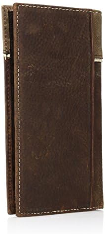 Мъжки портфейл Ariat с Изтъркан вмъкна във формата на Щит Родео Western Wallet