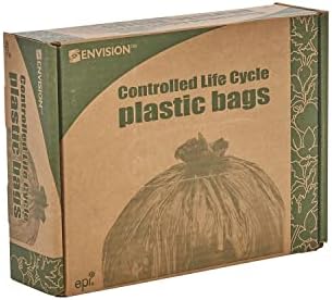 Здрав G3036B80 Екологично Разлагаемый Пластмасова Торба за боклук на 20-30gal .8mil 30 x 36 Кафяв 60 / Кутия