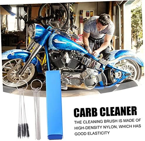 TEHAUX 3 Комплект с Четка За почистване на Карбуратора Четка За Коса за Пречистване на Мотоциклет Карбюраторная Четка за Пречистване