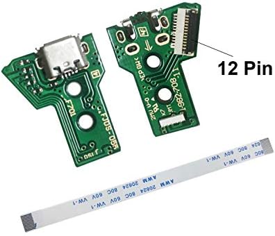 Rinbers USB Порт За Зареждане Конектор за Зарядно Устройство Печатна Платка JDS-050 FJDS-055 за Sony Playstation