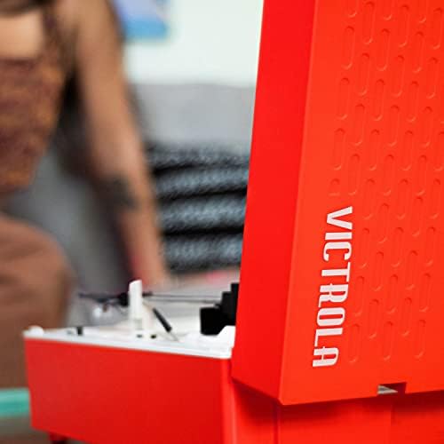 Винил плейър Victrola Re-Spin Sustainable в куфар, 3 скорости (33 1/3, 45 и 78 об/мин), грамофона Bluetooth колан задвижвани